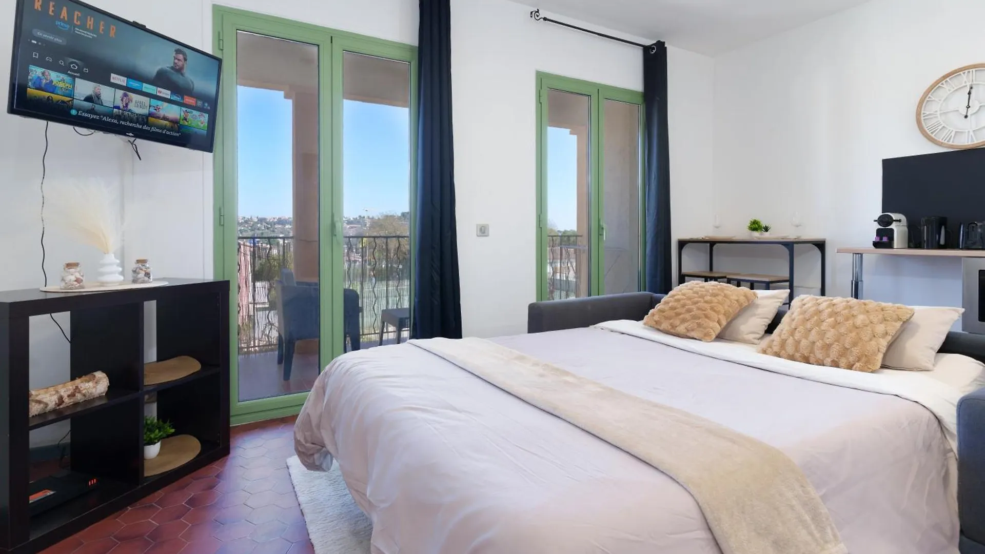 Le Cali, Terrase, Parking, Piscine, Clim Apartment Villeneuve-Loubet